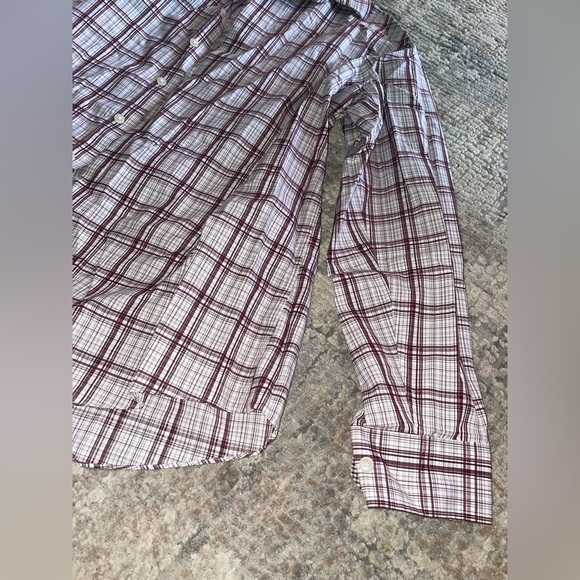 Egara Plaid Button-Up Shirt size 2XL tall - Picture 3 of 3